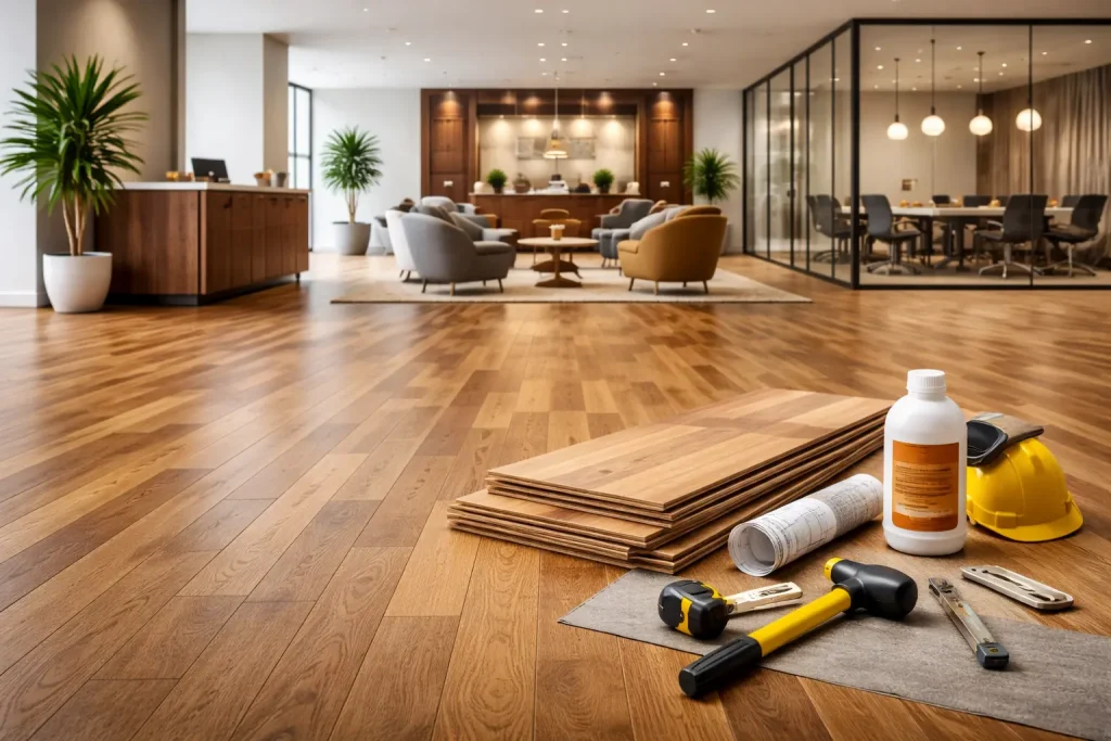 Commercial-woodflooring-uk.